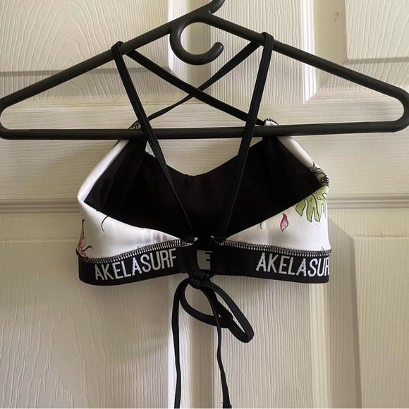 (SOLD) Akela Surf Butterfly Bikini Top, Size Medium - Picture 2 of 2